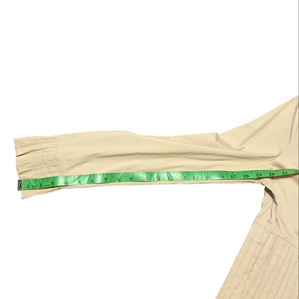 Akris Pleated Button Down Shirt - Picture 6 of 9